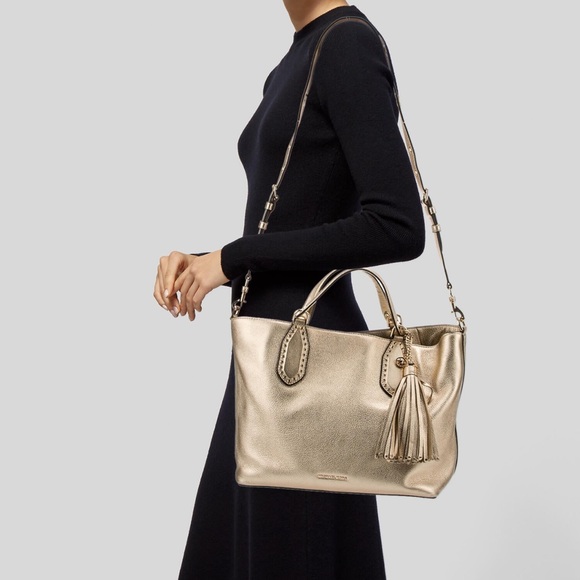 Michael Kors gold two way bag - Picture 4 of 11